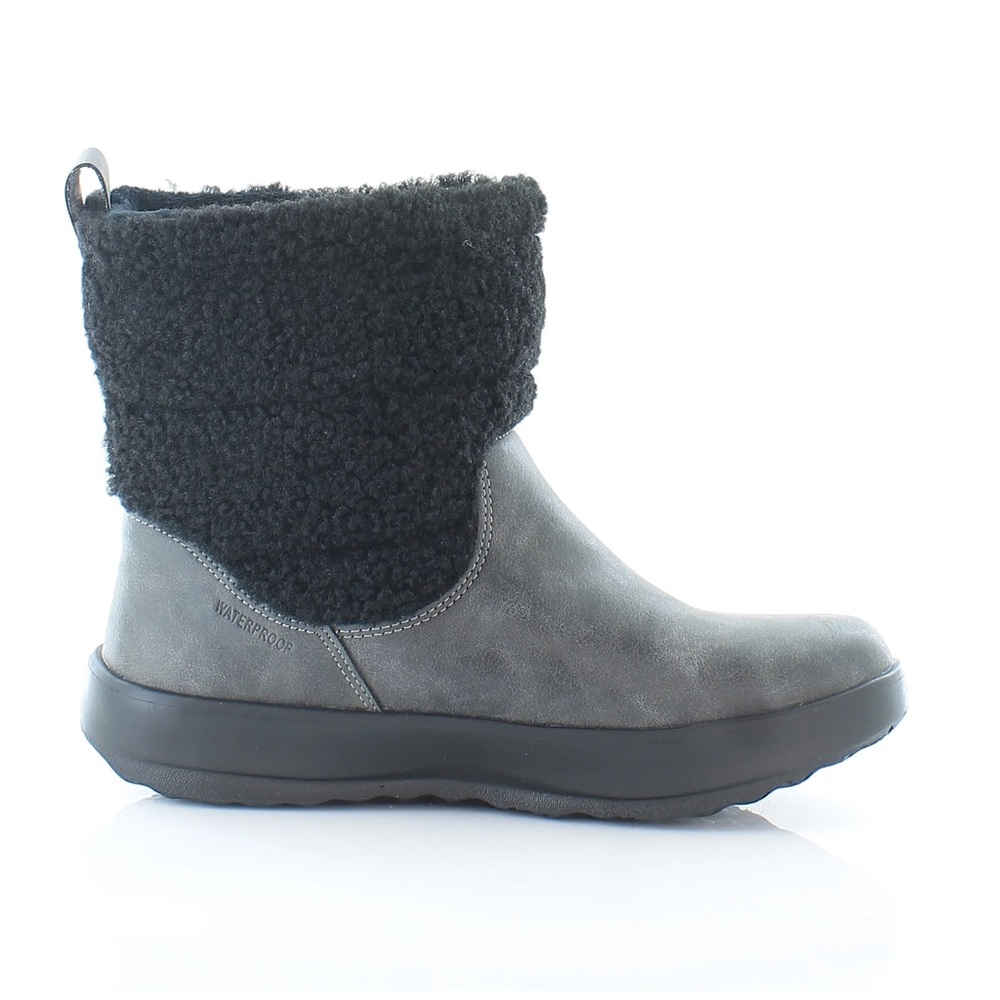 Size 9.5 Ladies JBU Charcoal and Black Winter Boots